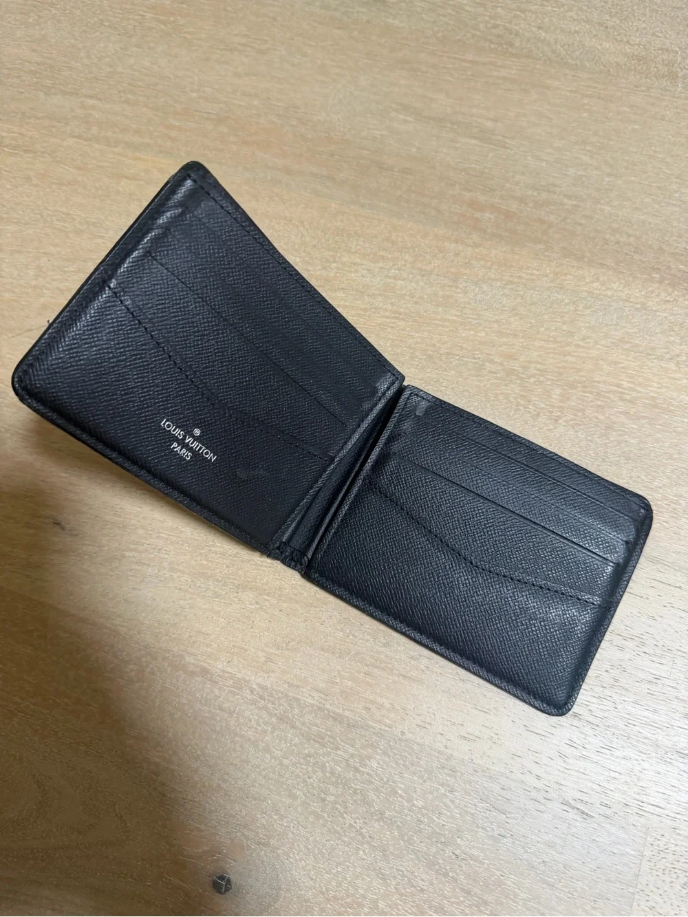 Louis Vuitton Black Monogram Eclipse Bifold Wallet
